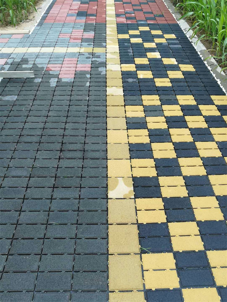 缝隙式透水砖08